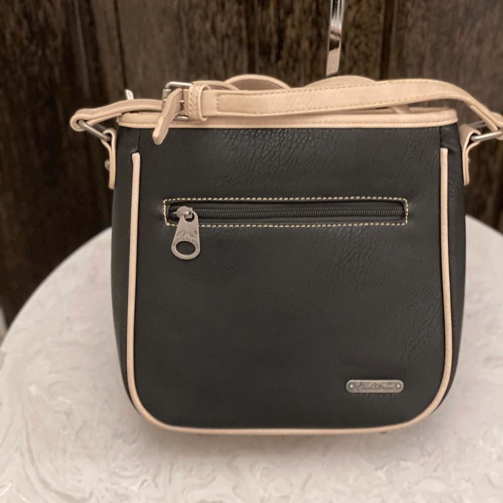 Montana West Aztec Crossbody NWT Black - Picture 3 of 6